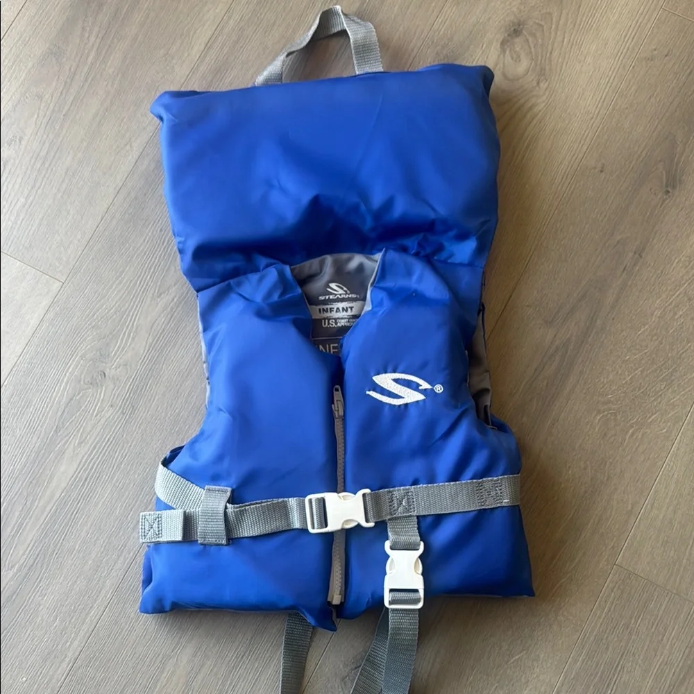 Stearns Kids Swim Vest - Blue - Picture 1 of 3
